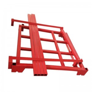 Rack impilamento della piastra in acciaio