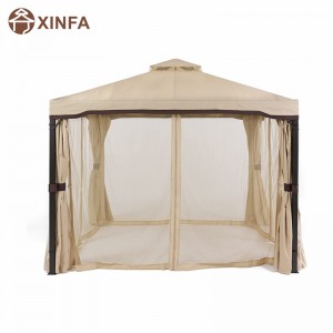 10 \\\\ \'x 10 \\\\\' Gazebo Block Sun Shade Canopy, Tenda impermeabile, Gazebo da esterno con tende