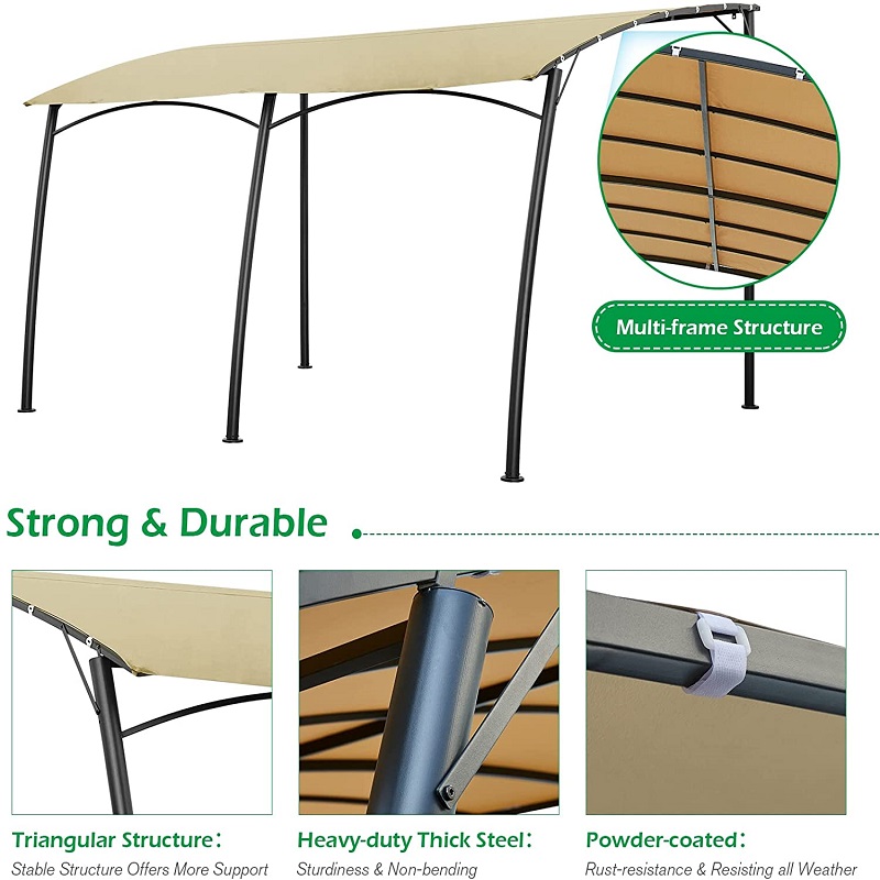 Tenda da baldacchino per gazebo bancaria per gazebo commerciale per grill barbecue esterno per feste in campeggio