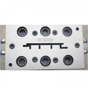 Serie di stampi in legno e schiuma