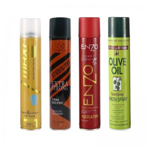 Stereotipi forti duraturi, freschi enon appiccicosi tutto il giorno con spray per glitter per capelli