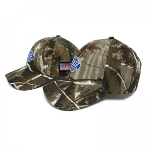 Custom comodo comodo a 5 pannelli ricamato da esterno sport esterno 100% in cotone digitale tappo da baseball regolabile