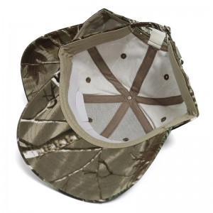 Custom comodo comodo a 5 pannelli ricamato da esterno sport esterno 100% in cotone digitale tappo da baseball regolabile