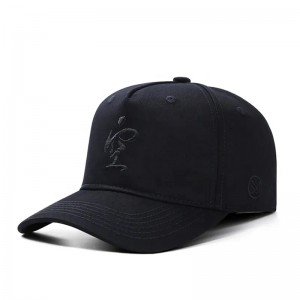 Produttori OEM Logo personalizzato di alta qualità Small MOQ Casual 5 pannelli Baseball Caps Caps per marchi di abbigliamento per marchi di abbigliamento
