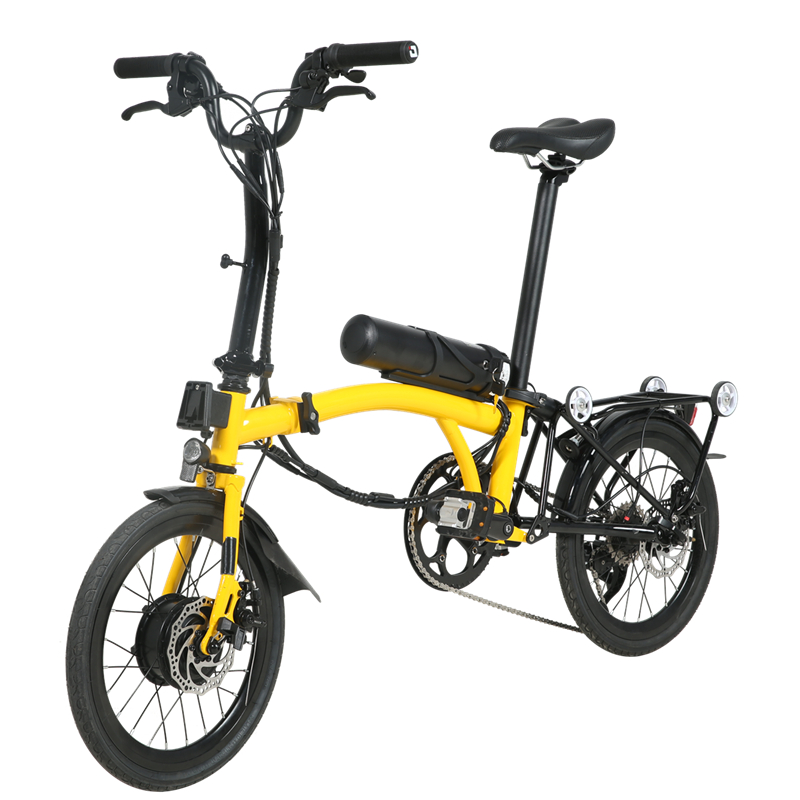 Bici elettrici a doppia piegatura portatile da 17 pollici da 17 pollici