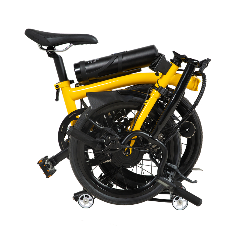 Bici elettrici a doppia piegatura portatile da 17 pollici da 17 pollici