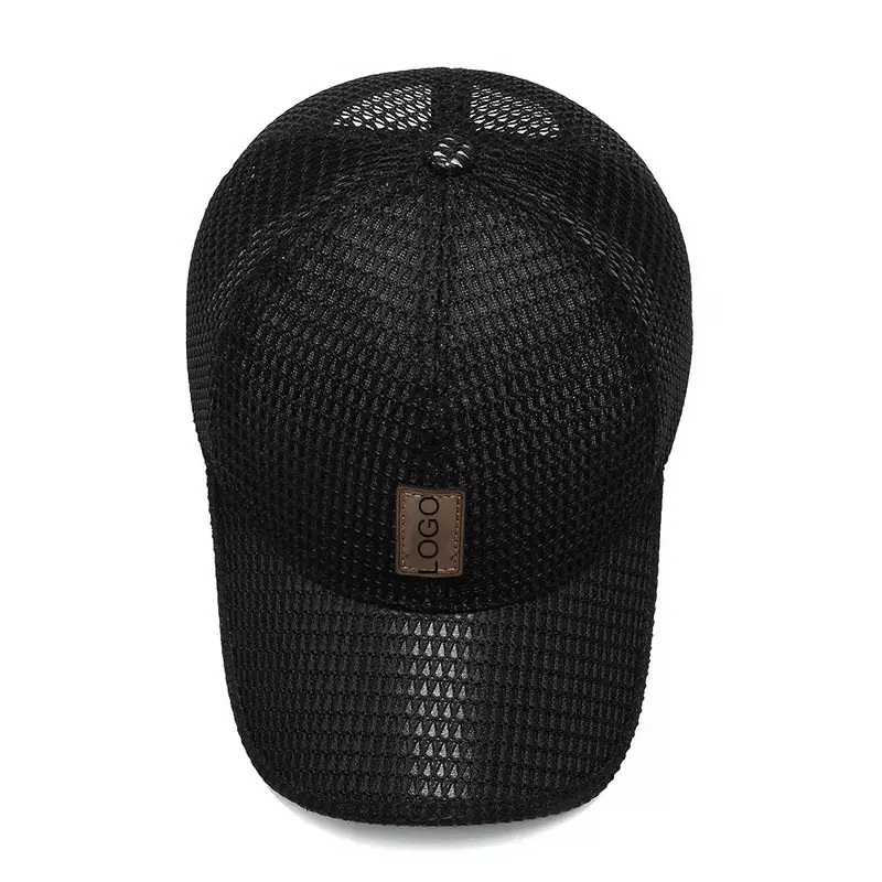 Mesh estivo femminile traspirante berretto da baseball coreano maschio per esterno per la protezione solare per la protezione del sole.