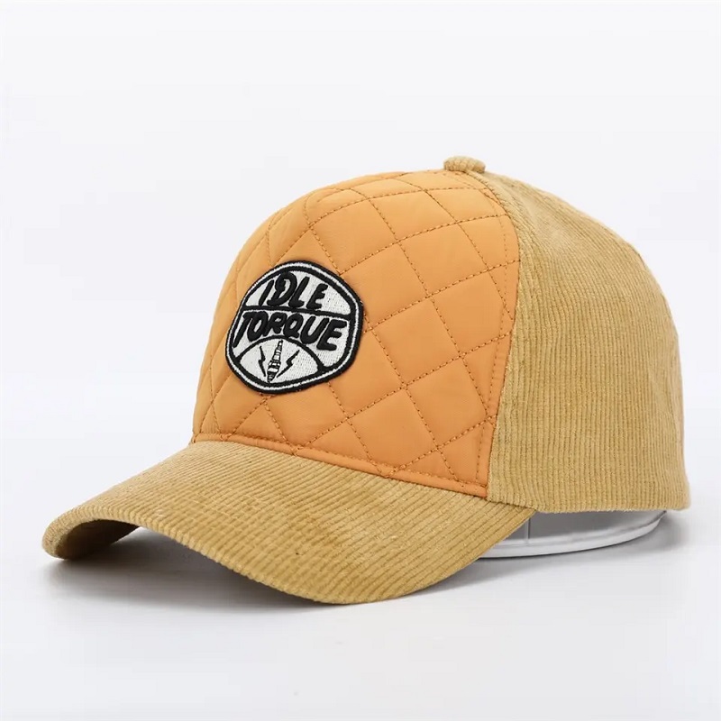 OEM Custball berretto da baseball a 5 pannelli di alta qualità personalizzato, cappellino da baseball, logo 3D Logo Curved Cink Cink Dad Hat da papà
