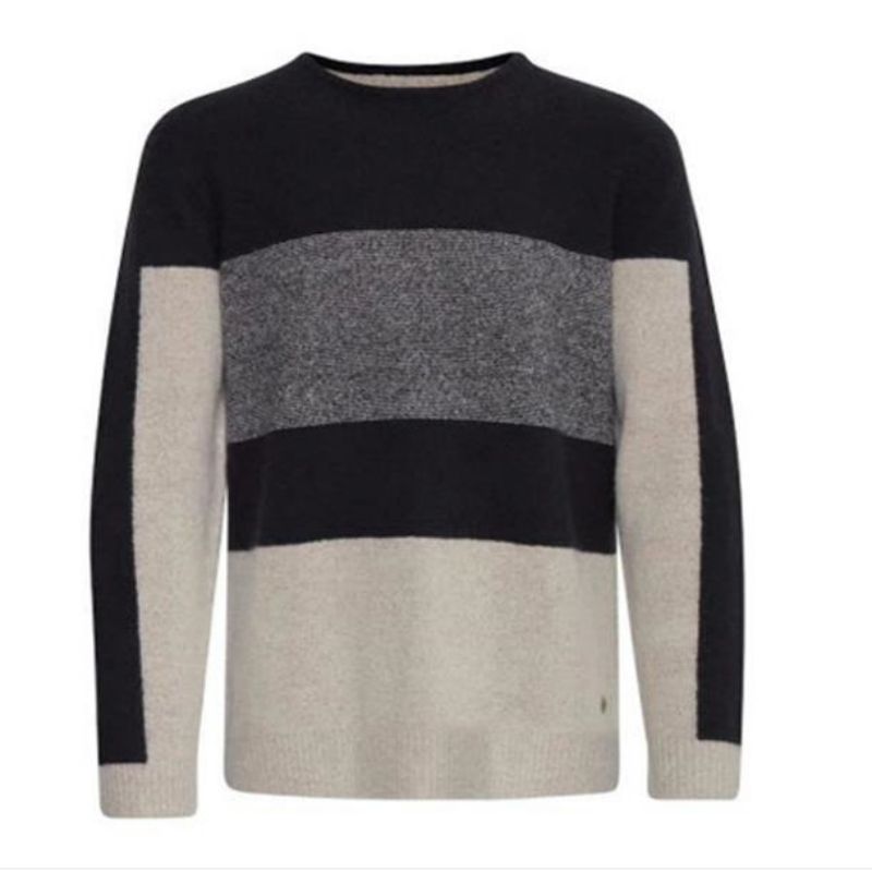 Pullover poliestere riciclato per maglione da uomo