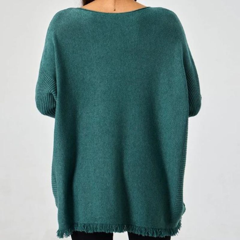 Significa per manica a costine pullutover Women Women Sweaters