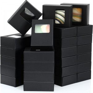 Scatola di carta per finestre personalizzata con materiale in PVC