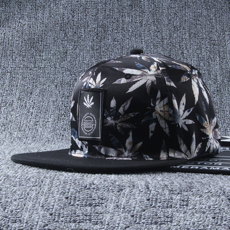 Curva di personalizzazione in fabbrica BRIM piatta 6 pannello impermeabile in stile hip hopnylon Baseball Cap