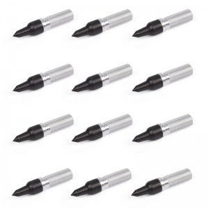 Testo freccia a vite da 100 gravi e inserti in alluminio