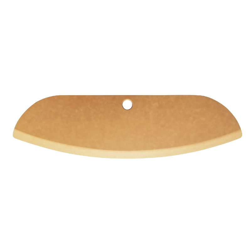 Food Safe Fibre in legno Design personalizzato Pizza Cutter Pizza Slicer