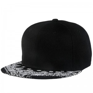 Logo personalizzato di alta qualità BRIM BRIM FASHIL STREET TRENDE HIP Hop Baseball Cap