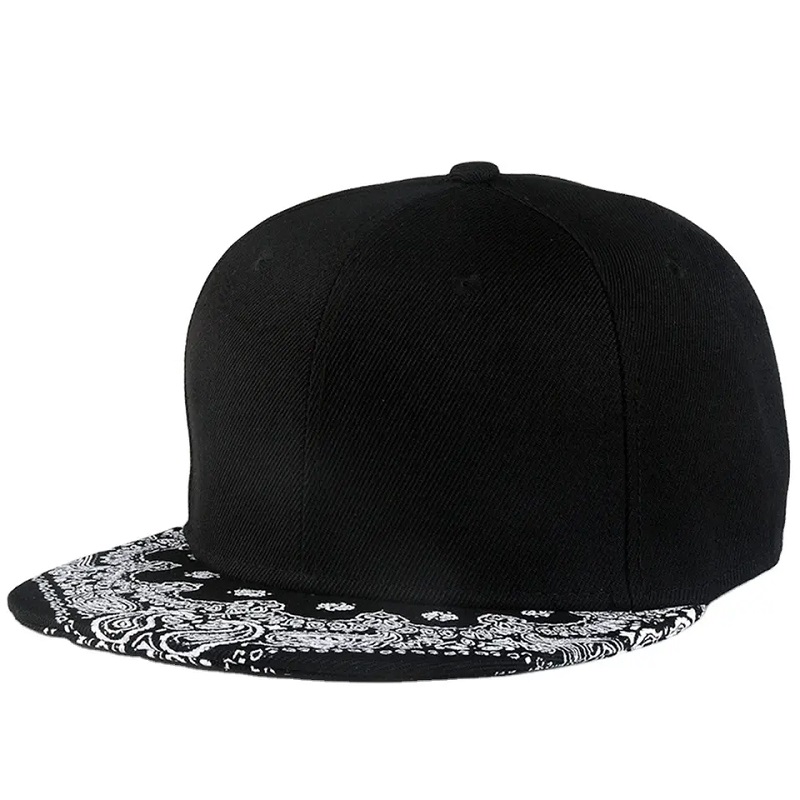 Logo personalizzato di alta qualità BRIM BRIM FASHIL STREET TRENDE HIP Hop Baseball Cap