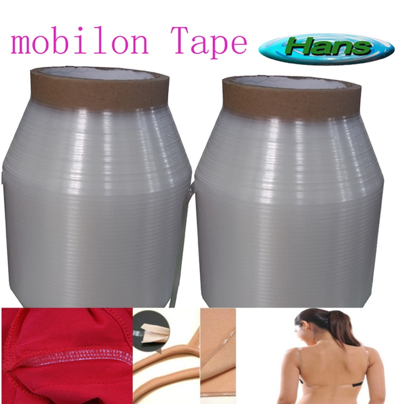 Nastro mobilon elastico trasparente in rilievo