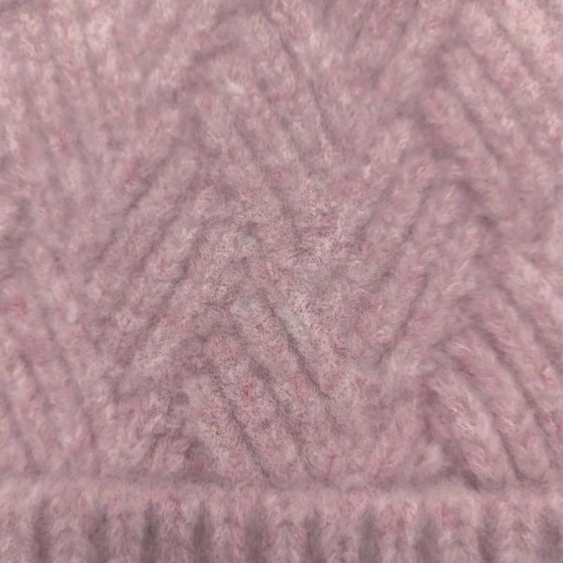 Caldo cappello a maglia cavo in miscela invernale invernale