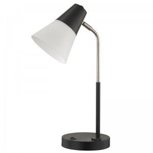 Lampada da scrivania Hampton Inn Hotel con un interruttore a rocker su/off e un comodo vendita alla camera d\'albergo