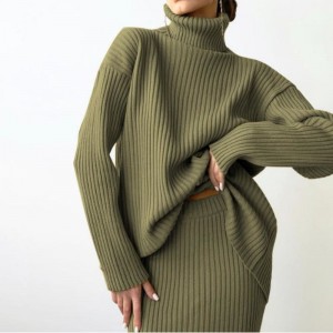 Inverno New Fashion Custom Women \\\\\\\\ \\\\\\\\\'s Warm Turtleneck Pullover Magit Suite