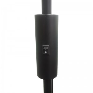 Waterwalk Hotel Floor Lamp con finituranera opaca al divano accanto alla camera