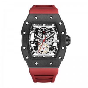 Baogela Top Brand Luxury Mens Watches Sport inossidabile in acciaio inossidabile quadrante Milita
