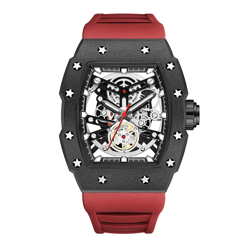 Baogela Top Brand Luxury Mens Watches Sport inossidabile in acciaio inossidabile quadrante Milita