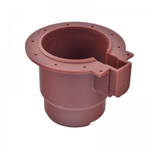 Coperchio isolante stazionario in gomma al silicone elettrico