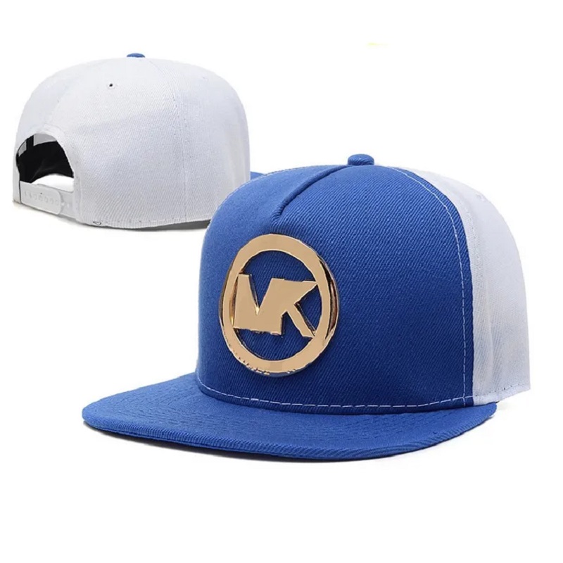 Cappelli a snapback a snapback a piastra in metallo oro personalizzato all'ingrosso