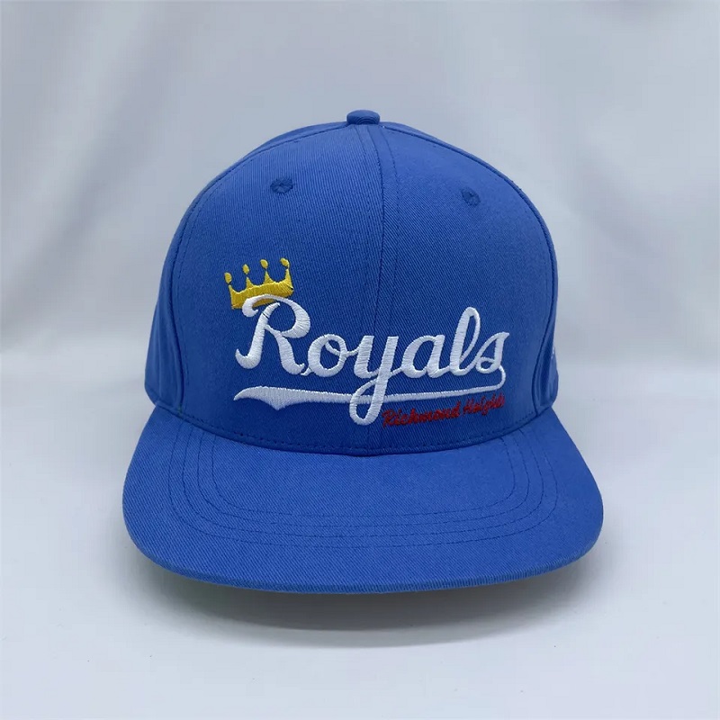 Fashion all'ingrosso a 6 pannelli Hip Hop Caps Cappellino Snapback 100% Cotton Custom Logo Snapback Hat for Men