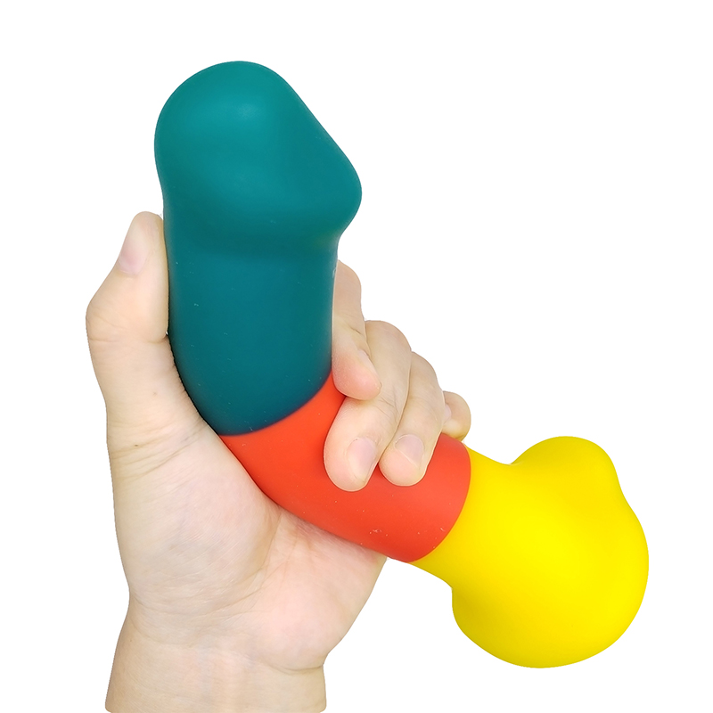 JC897 all'ingrosso Simulazione popolare Calco Penis Didolo Toy Sex Toy Women ENORME Realistic Christmas Color Dildos per donne uomini