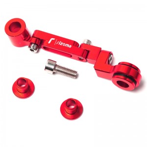 Accessori motociclistici modificati a corna freno a corna staffa in lega di alluminio in lega cnc ctocchiera a più angolare