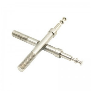 MACCHINAZIONE CNC di viti lunghe a forma di parti medichenon standard elaborazione dell\'albero di precisione personalizzato