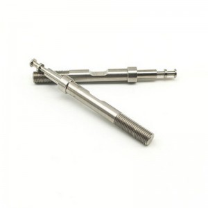 MACCHINAZIONE CNC di viti lunghe a forma di parti medichenon standard elaborazione dell\'albero di precisione personalizzato