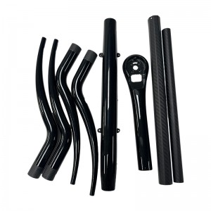 Parti auto in fibra di carbonio personalizzate in fibra di carbonio 3K parti in fibra in fibra di carbonio