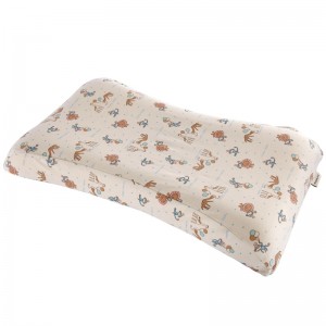 Cuscino in memory foam in tessuto in cotone colorato di cartone animato per bambini