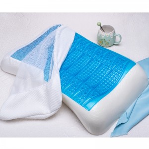 Cuscino in memory foam in gel di raffreddamento