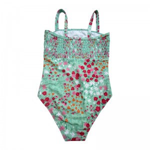 Stampe floreali Shirr Children Shirr Swimsuits
