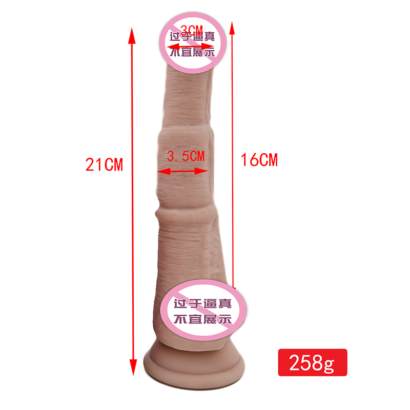877 dildo in silicone di dildo realistico con aspirazione di stimolazione a g-spot Dildos INACS Sex Toys for Women and Couple
