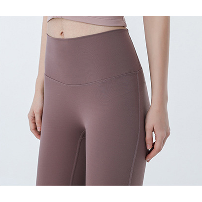 Pantaloni da yoga tascabili senza soluzione di glute