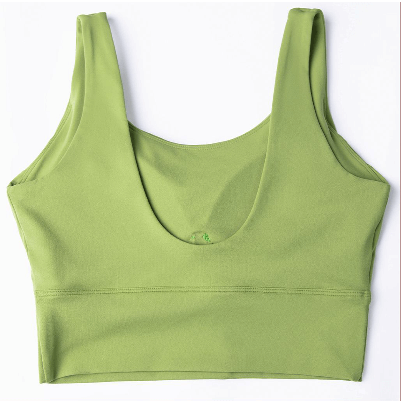 Coppa fissa a forma di U Raccogli il reggiseno sportivo
