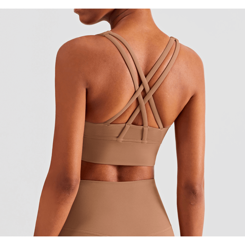 Reggiseno sportivo senza schienale