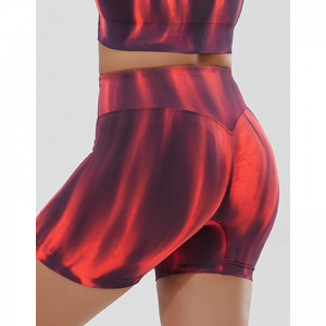 Set di yoga senza saldatura a gradiente a secco rapido