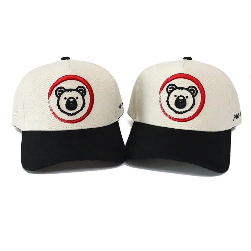 Nuovi tappi da baseball di cotone di cotone a 5 pannelli da pannelli con i cappelli sportivi da ricamo 3d per uomo e donna