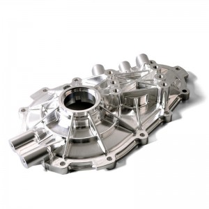 Prodotto AL personalizzato ad alta precisione con tolleranza di 0,02 mm realizzata con macchina CNC a 5 assi