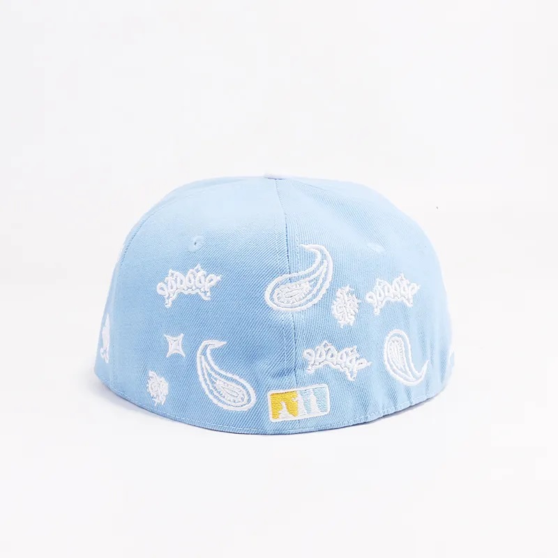 Cappelli a snapback su personalizzatineri all'ingrosso 100% 100% ACRILICO HIP Hop Cap Cappello Snapback Cappelli Flat Bill Cappelli