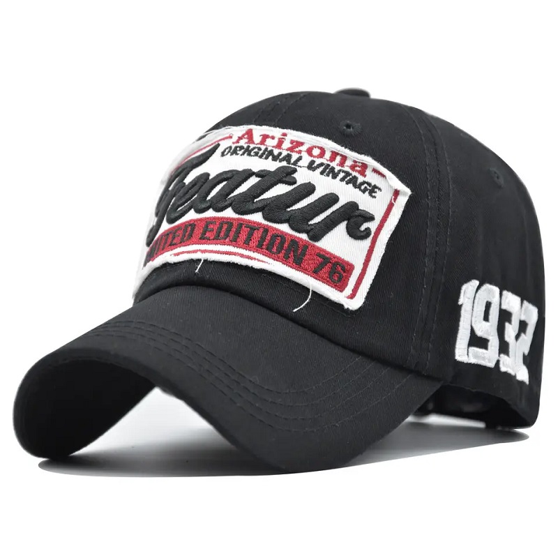 Cappelli da baseball a 6 pannelli personalizzati di cotone regolabile unisex con logo da ricamo personalizzato