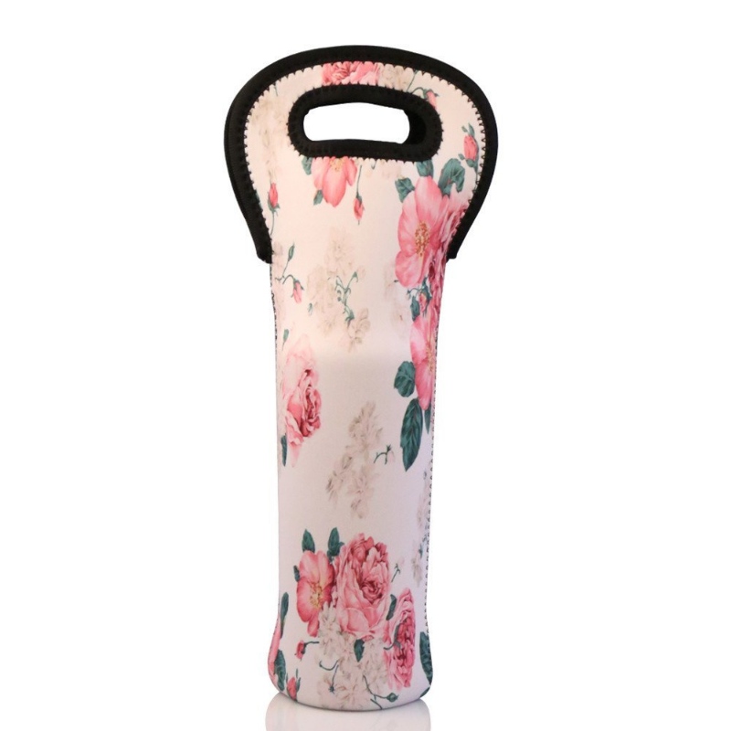 2023 Sublimation Neoprene Cambicne Refrigeratore Red Wine Red Tote Bottle Hold Bottle Holder