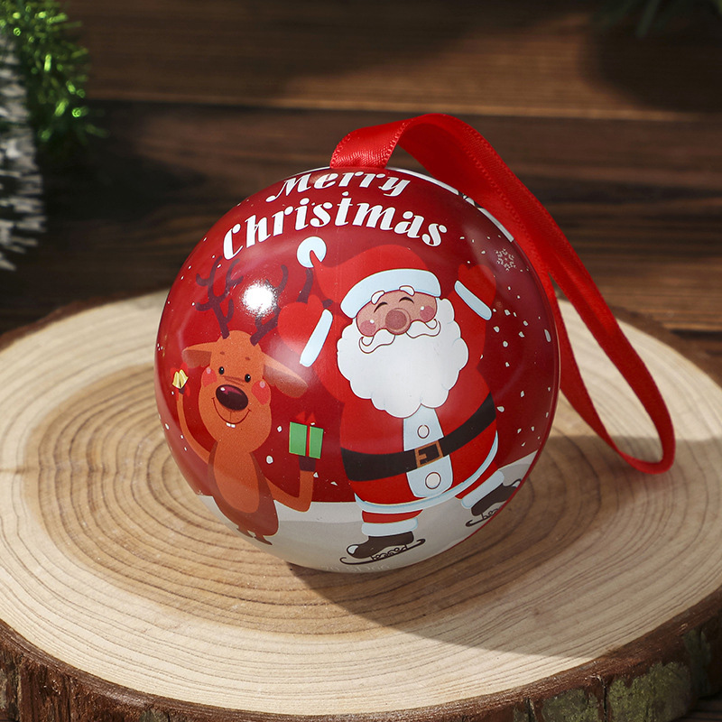 Scatola regalo per le caramelle di Natale in scatola di Natale in bottiglia