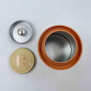 Scatola di imballaggio di cassy snack caddy rotondi in scatola